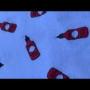 Hot sauce white tee
